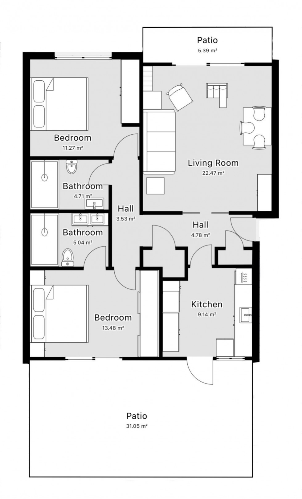 Floorplan for El Pinar 10, El Pinar