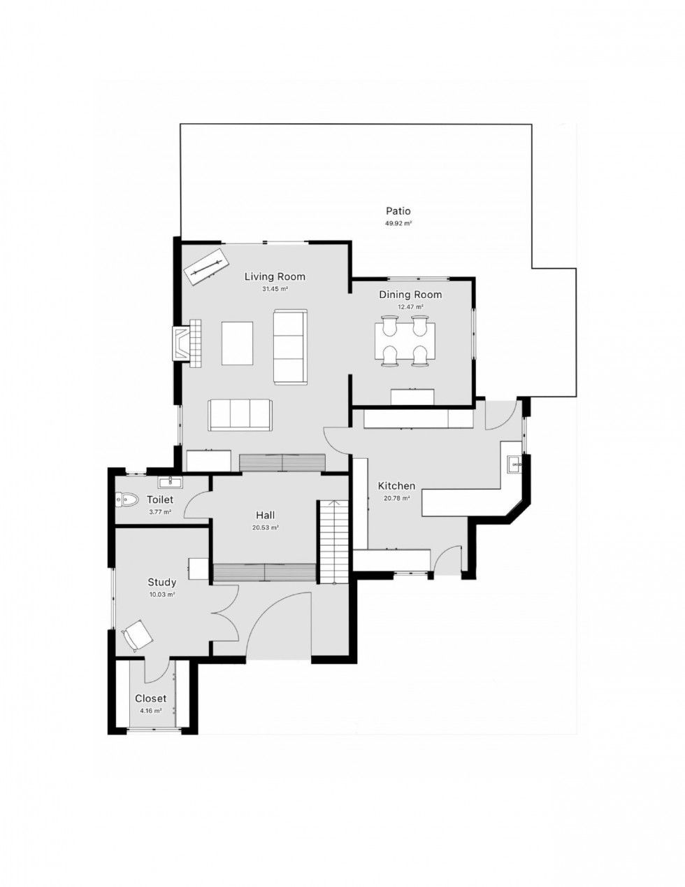 Floorplan for El Forestal 19, El Forestal