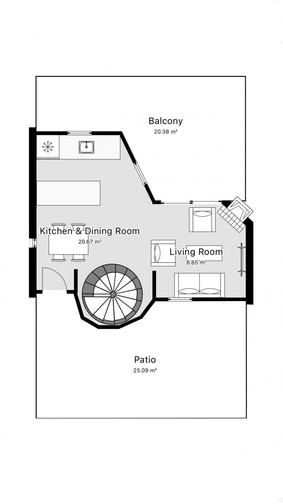 Floorplan for El Rancho 98, La Manga Club