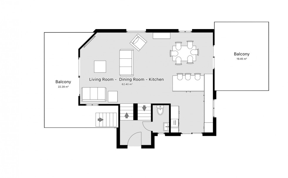Floorplan for Monte Verde 16, Monte Verde