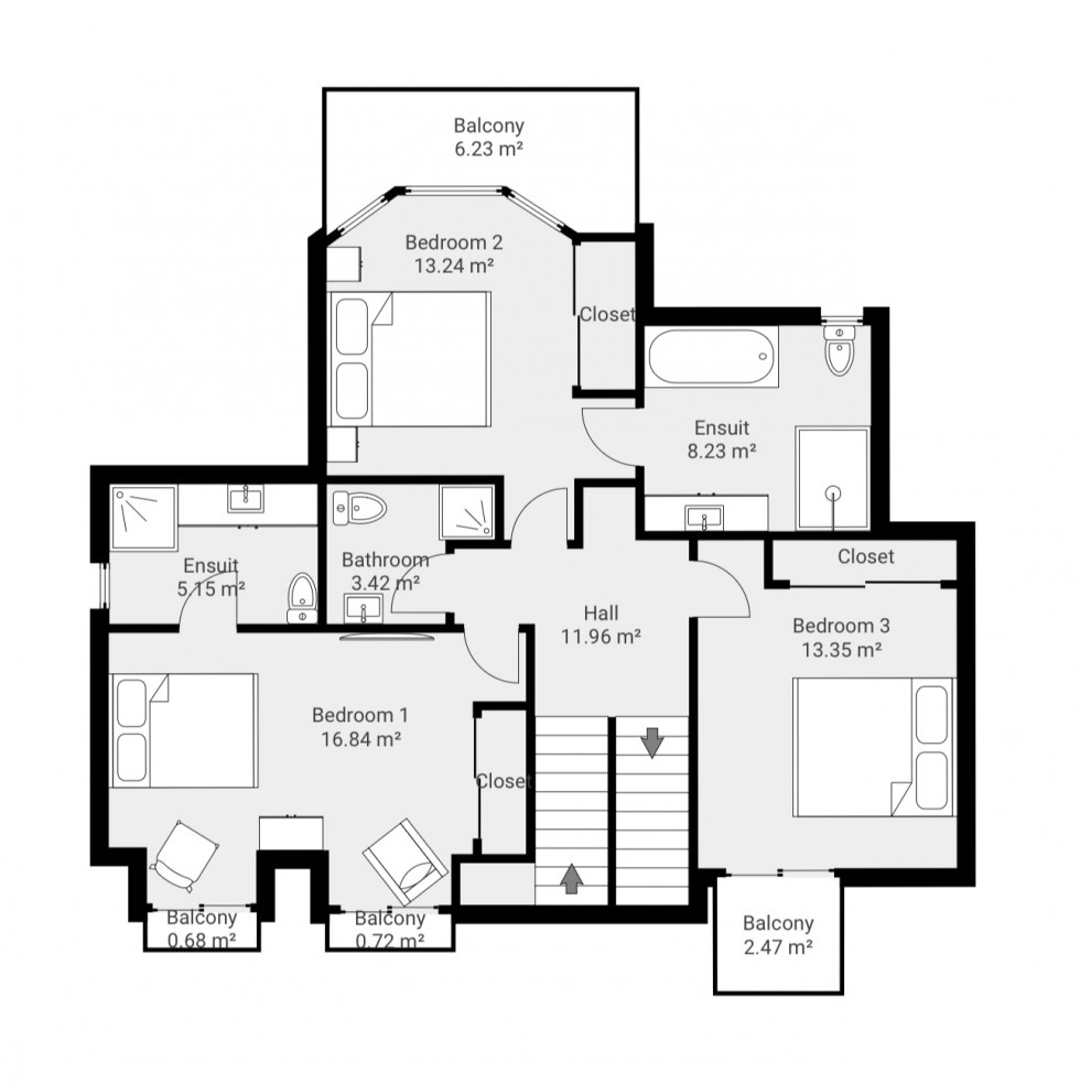 Floorplan for El Coto 15, El Coto