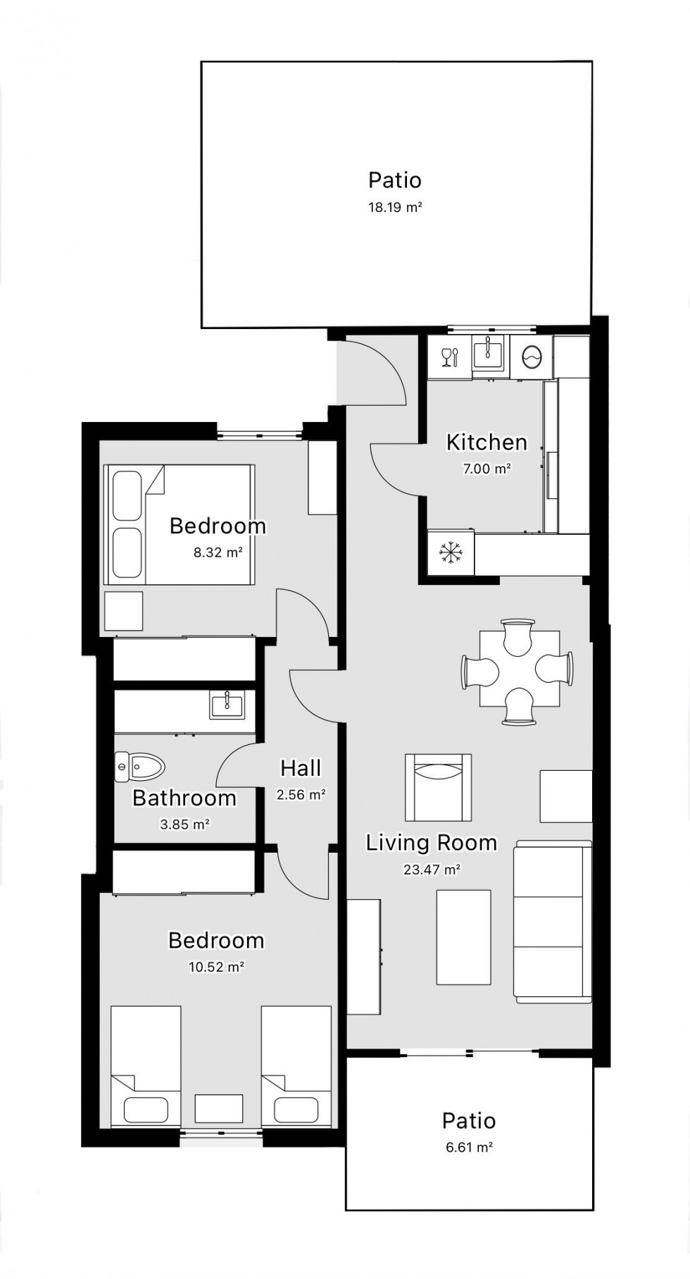 Floorplan for La Manga Club, Cartagena