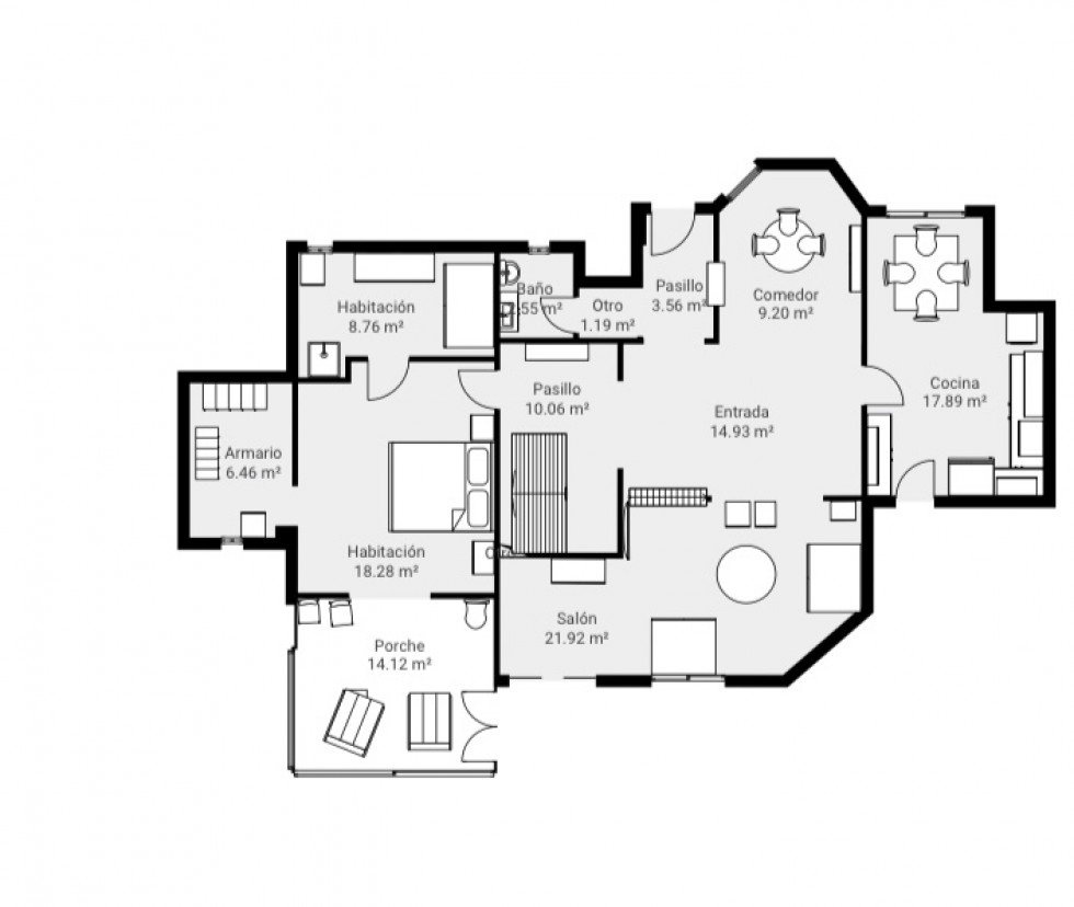 Floorplan for La Manga Club, Cartagena