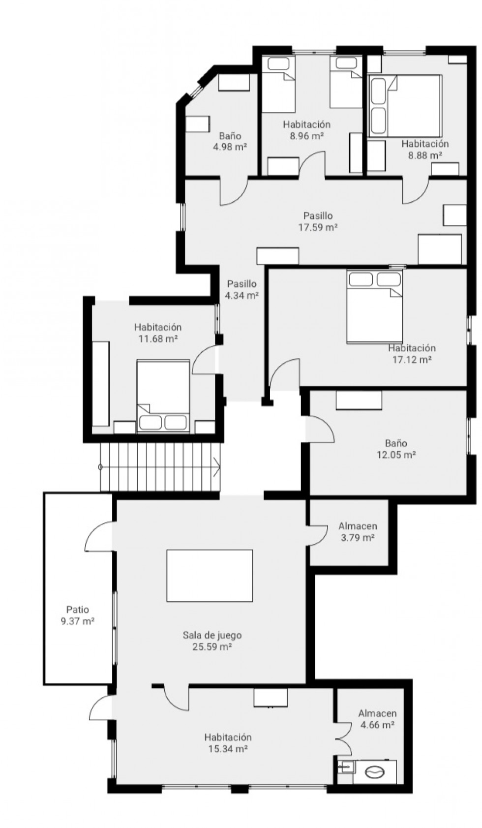 Floorplan for La Manga Club, Cartagena