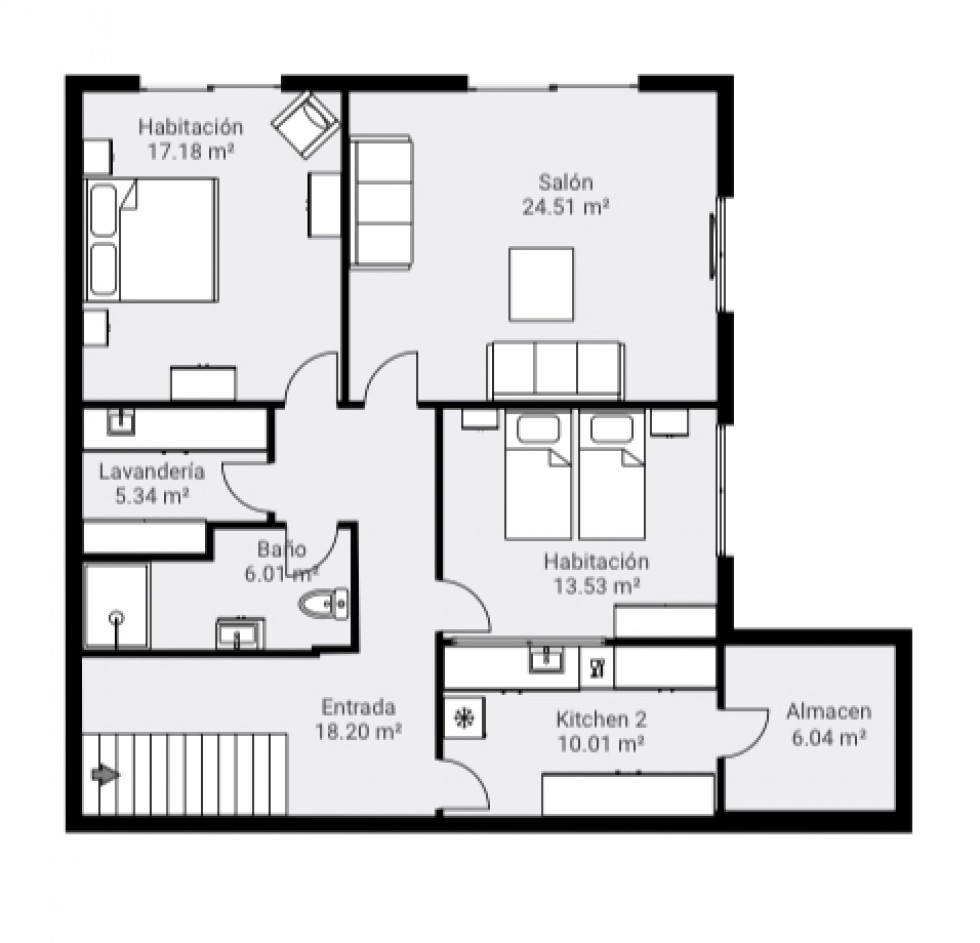 Floorplan for La Manga Club, Spain, Cartagena
