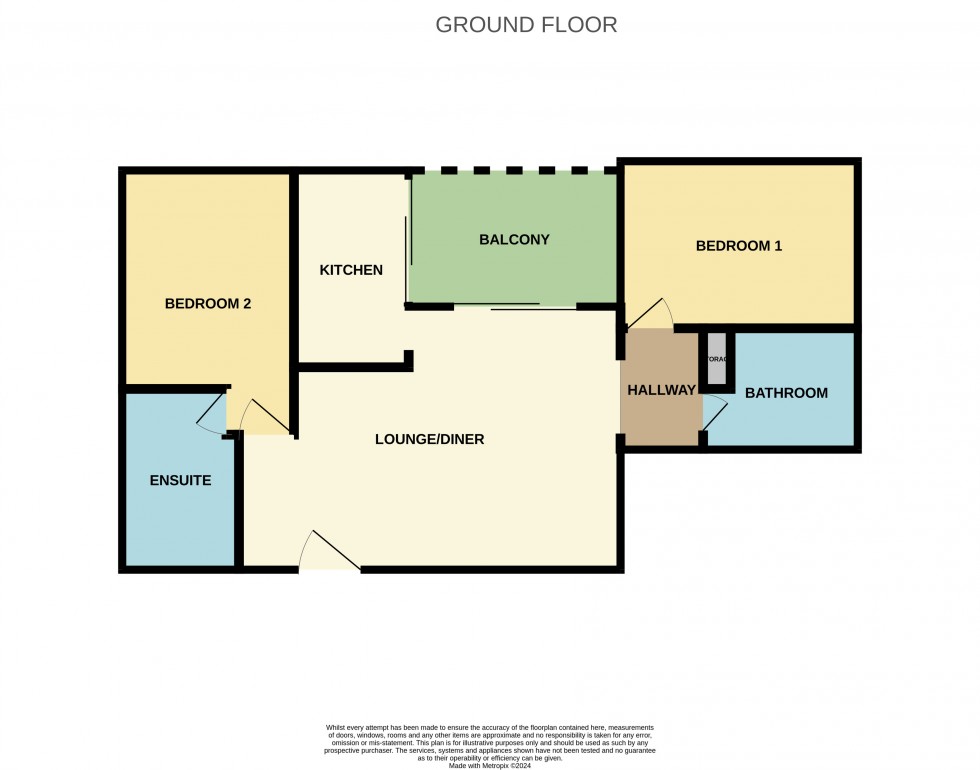 Floorplan for La Manga Club, Spain, Cartagena