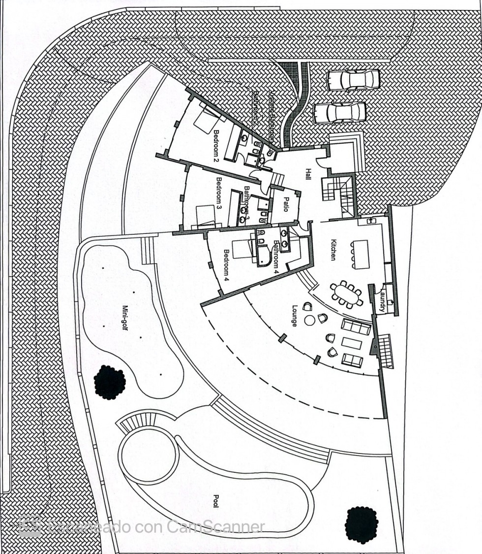 Floorplan for La Manga Club, Spain, Cartagena