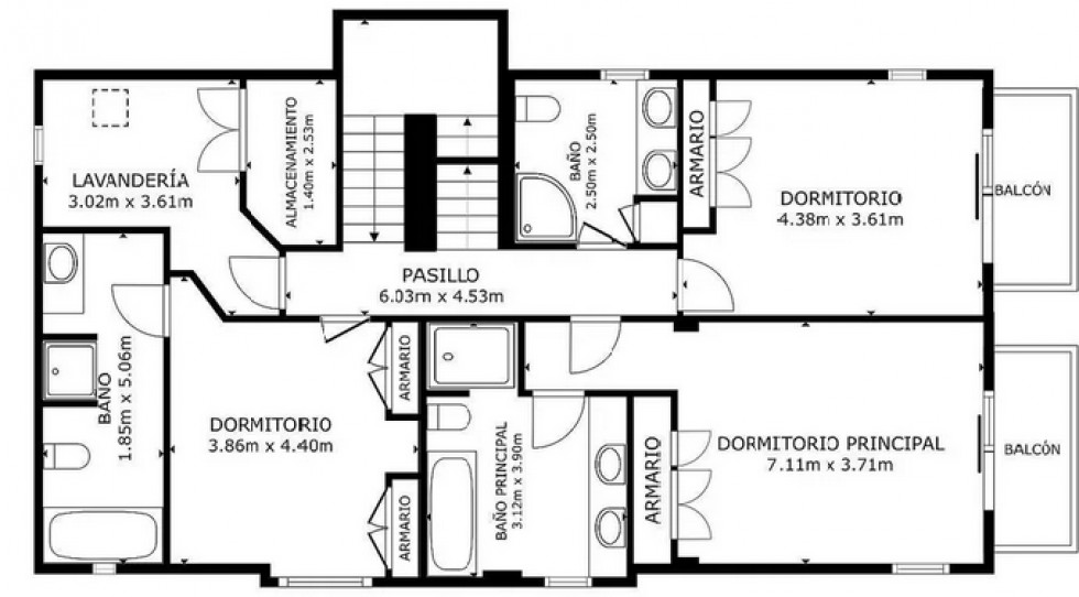 Floorplan for La Manga Club, Spain, Cartagena