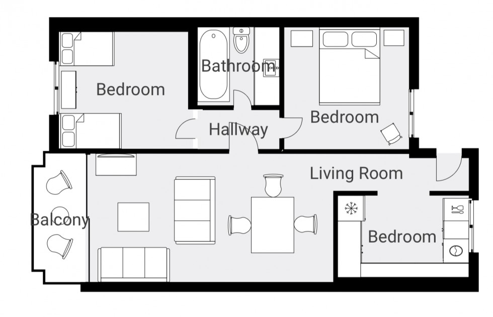 Floorplan for La Manga Club